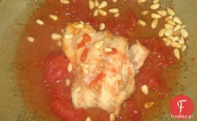Pikantna Ryba Pomidorowo-Czosnkowa