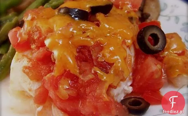 Tex-Mex plamiak lub dorsz z mikrofalówki