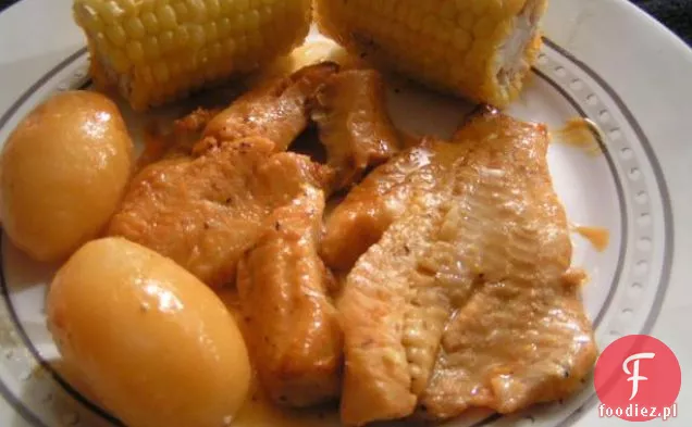 Filety z flądry grillowane w folii z azjatyckim akcentem