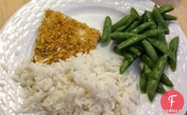 Halibut Z Płatków Kukurydzianych