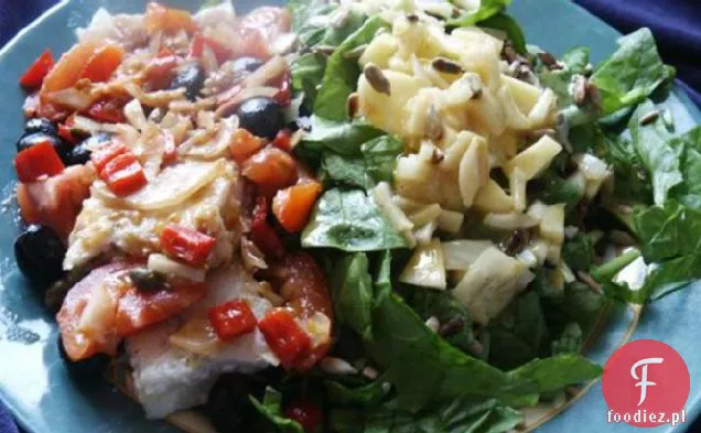 Quick Halibut Provencal