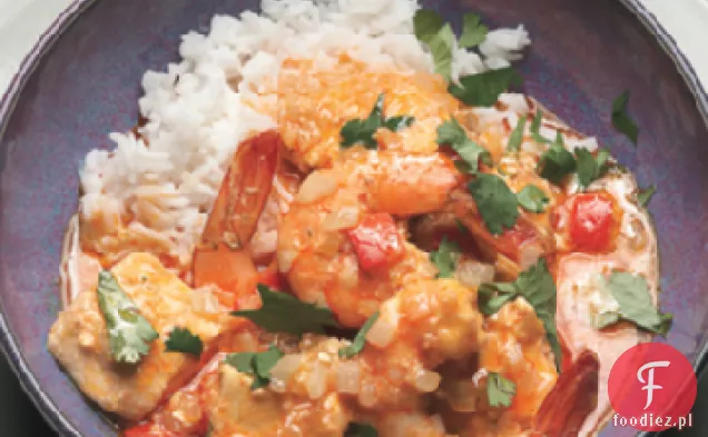 Thai Shrimp Halibut Curry