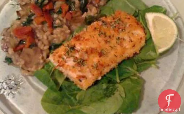 Easy Asiago-Crusted Mahi Mahi