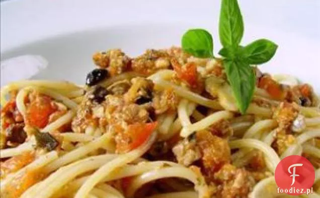 Makaron z sosem Sardynkowym (Pasta con Sardine Siciliano)