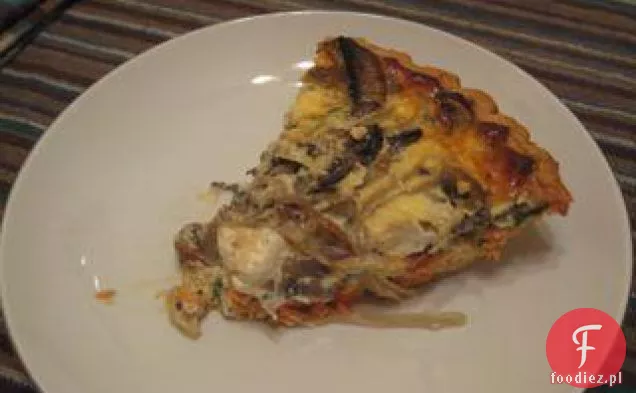 Quiche Z Grzybami Łososiowymi