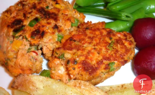 Deluxe Salmon Burger