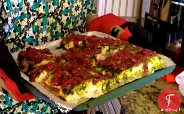 Azjatyckie Hamburgery Z Łososiem Z Wasabi Mayo I Azjatyckim Smakiem