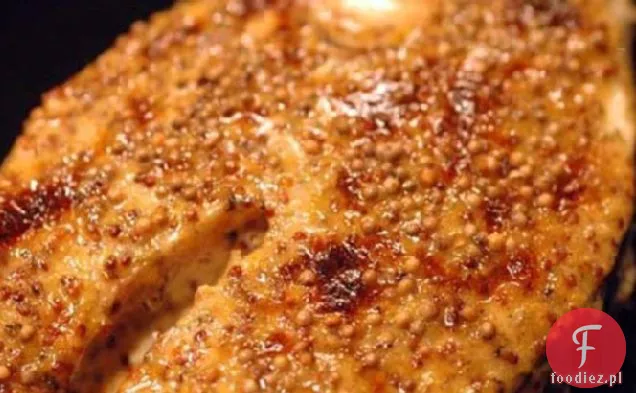 Grillowany Łosoś Z Polewą Musztardową