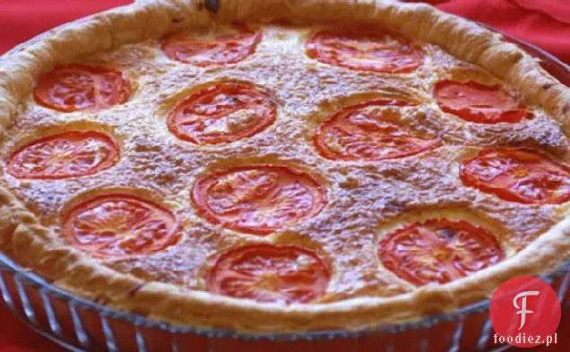 Quiche Z Łososiem I Pomidorem
