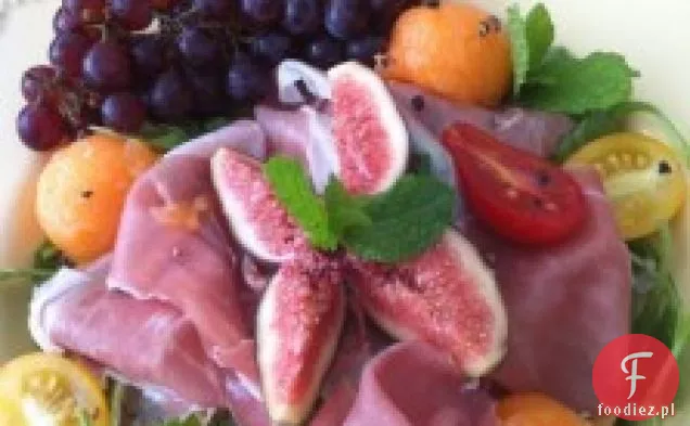 Prosciutto, Melon I Świeże Figi