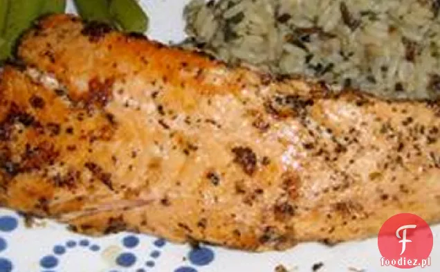 Grillowany Łosoś Glazurowany