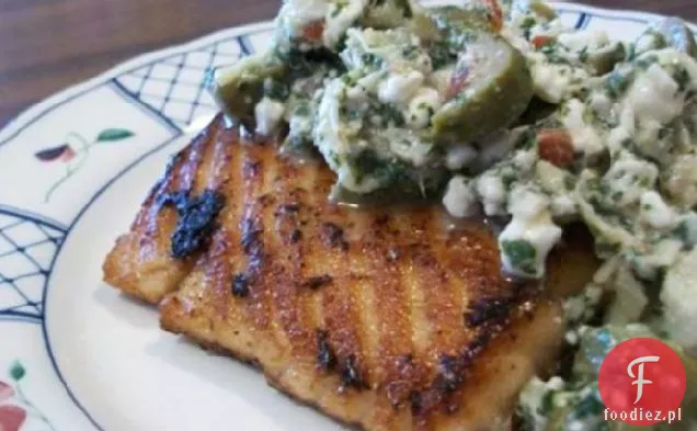 South Beach Dieta Grillowany Łosoś Z Salsą Karczochową