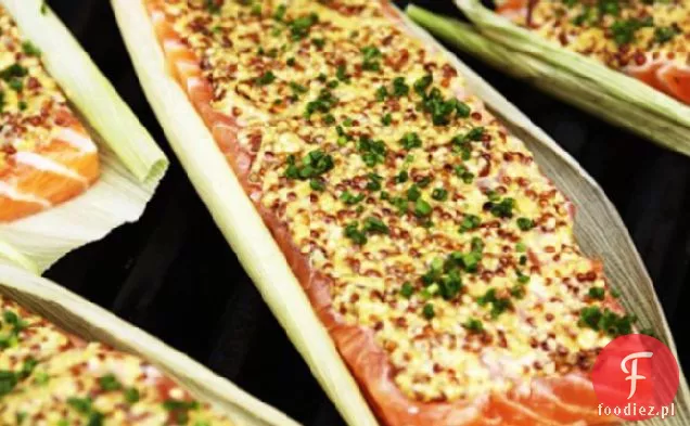 Grillowany Łosoś W Kukurydzianej Łusce Przepis