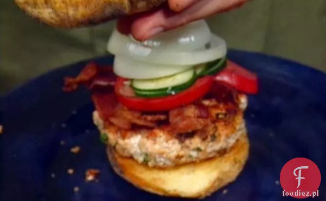 Zapiekane Burgery z łososia