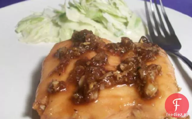 Stek z łososia w sosie karmelowym (Wietnamski Ca Kho)