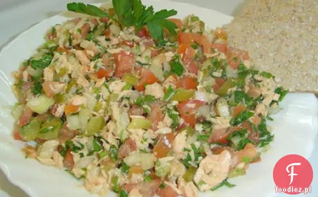 Niskotłuszczowa Sałatka Z Łososia (Kosher-Pareve)