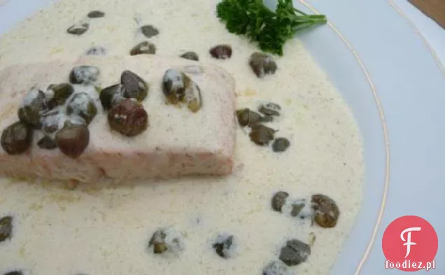 Łosoś South Beach Z Kremowym Sosem Cytrynowym Low Carb
