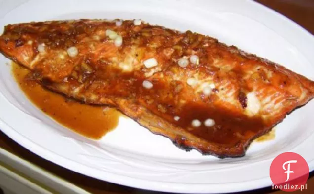 Marmolada Pomarańczowa Marynowany Łosoś, Kurczak. lub wieprzowina