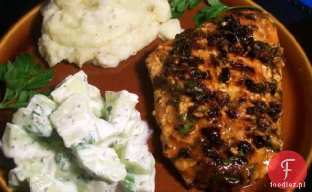 Grillowany Łosoś Z Sałatką Ogórkową (Australia)