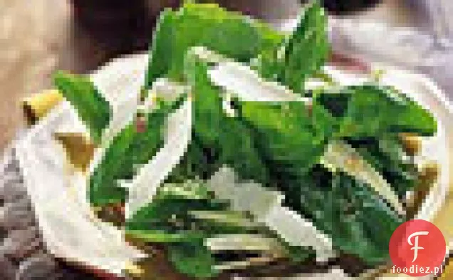 Sałatka z kopru włoskiego, rukoli i ricotty Salata