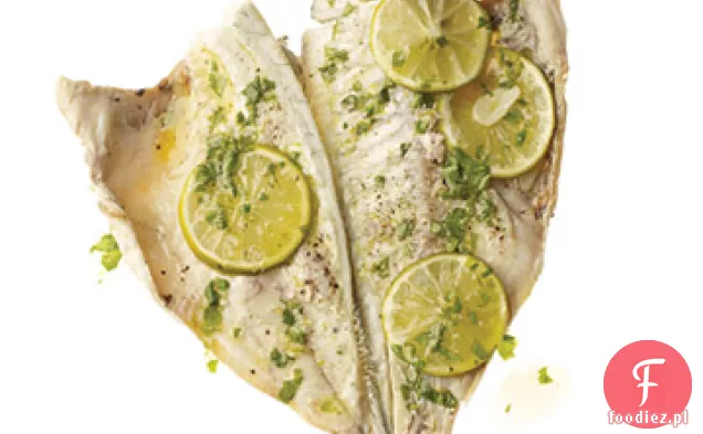 Czerwony Snapper en Papillote z winegretem Kolendrowo-limonkowym