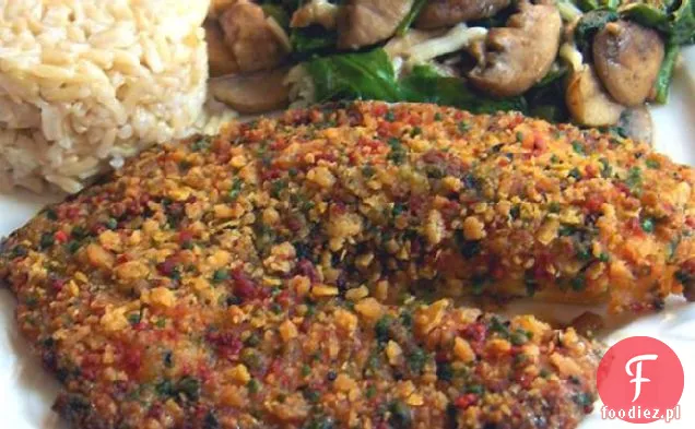 Tortilla Crusted Tilapia