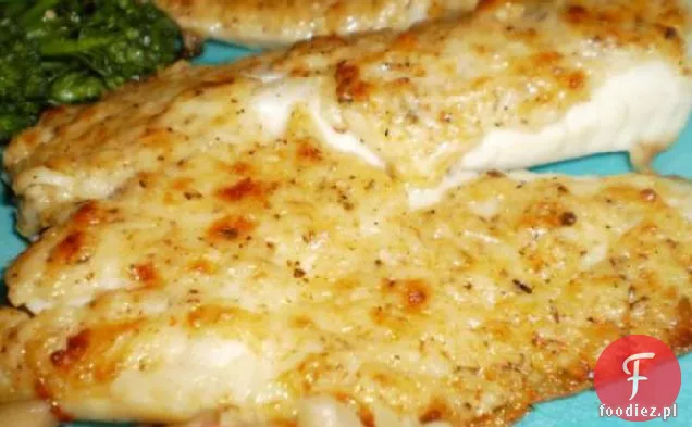Tilapia Pieczona Z Parmezanem