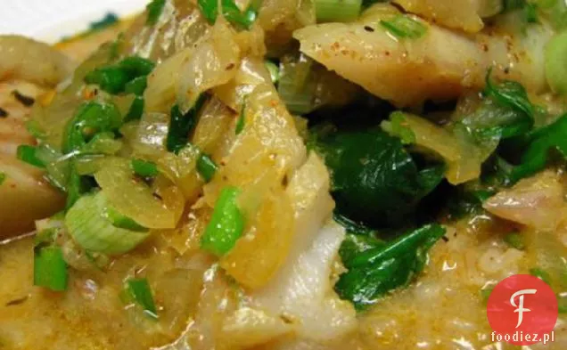 Tilapia Po Tajsku Z Rosołem Kokosowo-Curry
