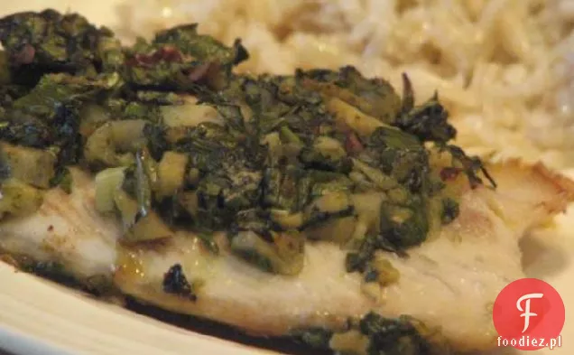 Pieczone Zawinięte Tilapia