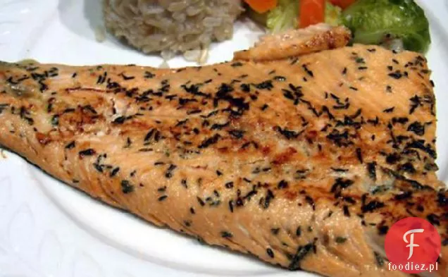 Pstrąg Z Limonką I Tymiankiem