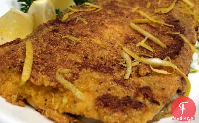 Pstrąg Panierowany Z Mąki Kukurydzianej