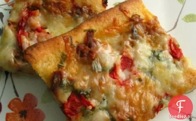 Tajska Pizza z tuńczykiem i pomidorami