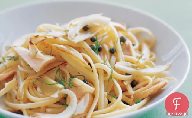 Linguine z koprem i tuńczykiem