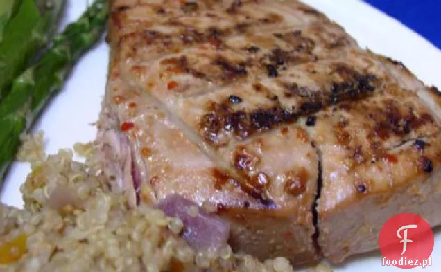 Bek ' s grillowane steki z tuńczyka glazurowane imbirem, limonką i soją OAMC