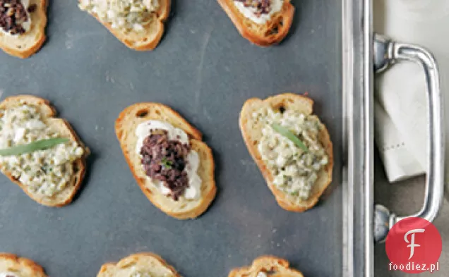 Tuńczyk Nicoise Crostini z Iman