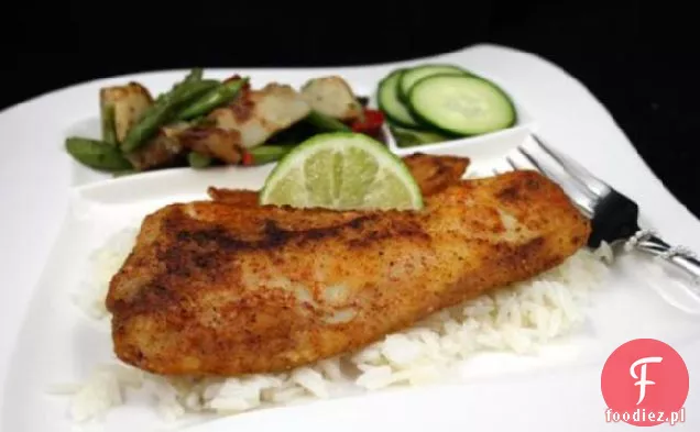 Kminek Smażony Na Patelni-Chile Crusted Fish