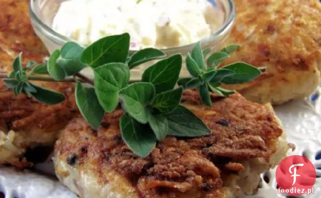 Placki Rybne Z Sosem Herbowanym (Po Niemiecku)