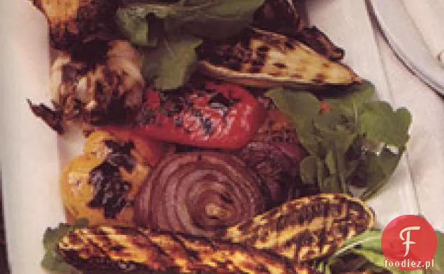 Grillowane Warzywa I Pieczywo Pomidorowe