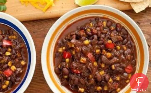 Mięsiste Wegetariańskie Chili Z Wolnej Kuchenki