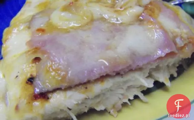 Szybki Escalope kurczaka z szynką i Gruyere