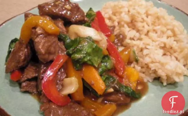 Sezam wołowina Stir-fry