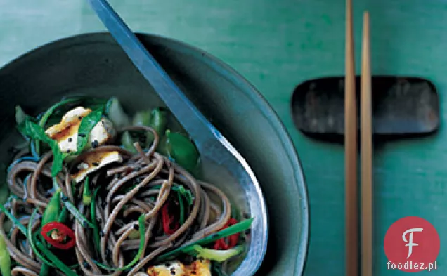 Soba i Tofu w rosole imbirowym
