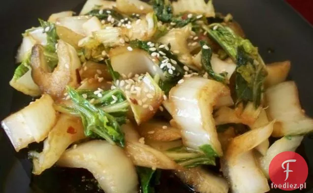 Zippy Stir-Fried Baby Bok Choy