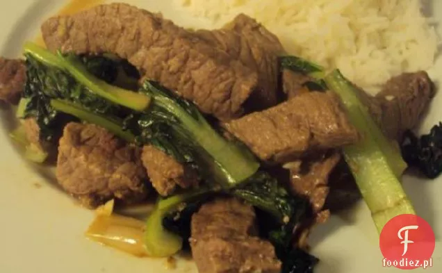 Wołowina Imbirowa Z Bok Choy