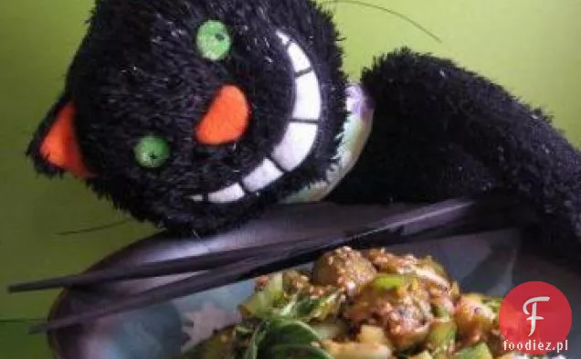 Crunchy Stir Smażone Warzywa Sezamowe
