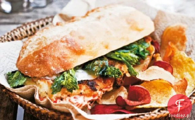 Ugotuj książkę: kanapka z kotletem z kurczaka w stylu Philly