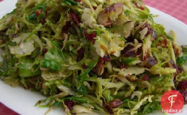 Brukselka Alton Brown z pekanami i żurawiną