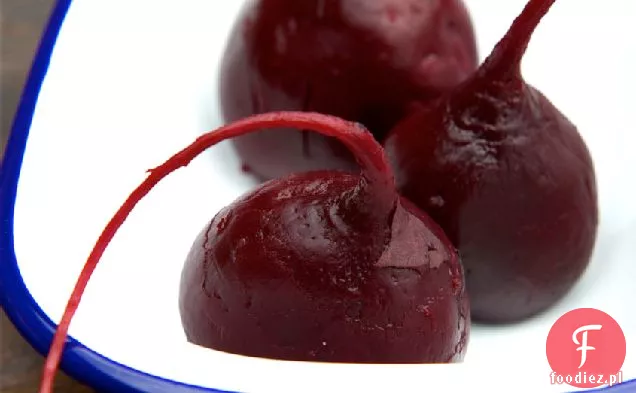 Tarta Buraczana Tatin Z Mrożonym Bobem Creme Fraîche
