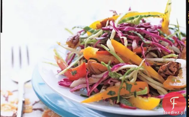 Czerwone Chile i pekan Slaw