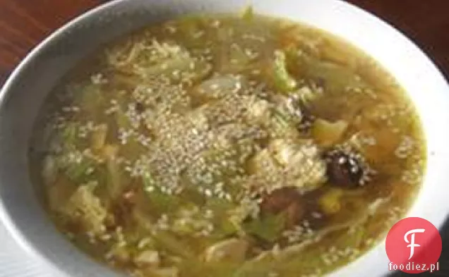 Gorąca i kwaśna zupa z tofu (Suan La Dofu Tang)